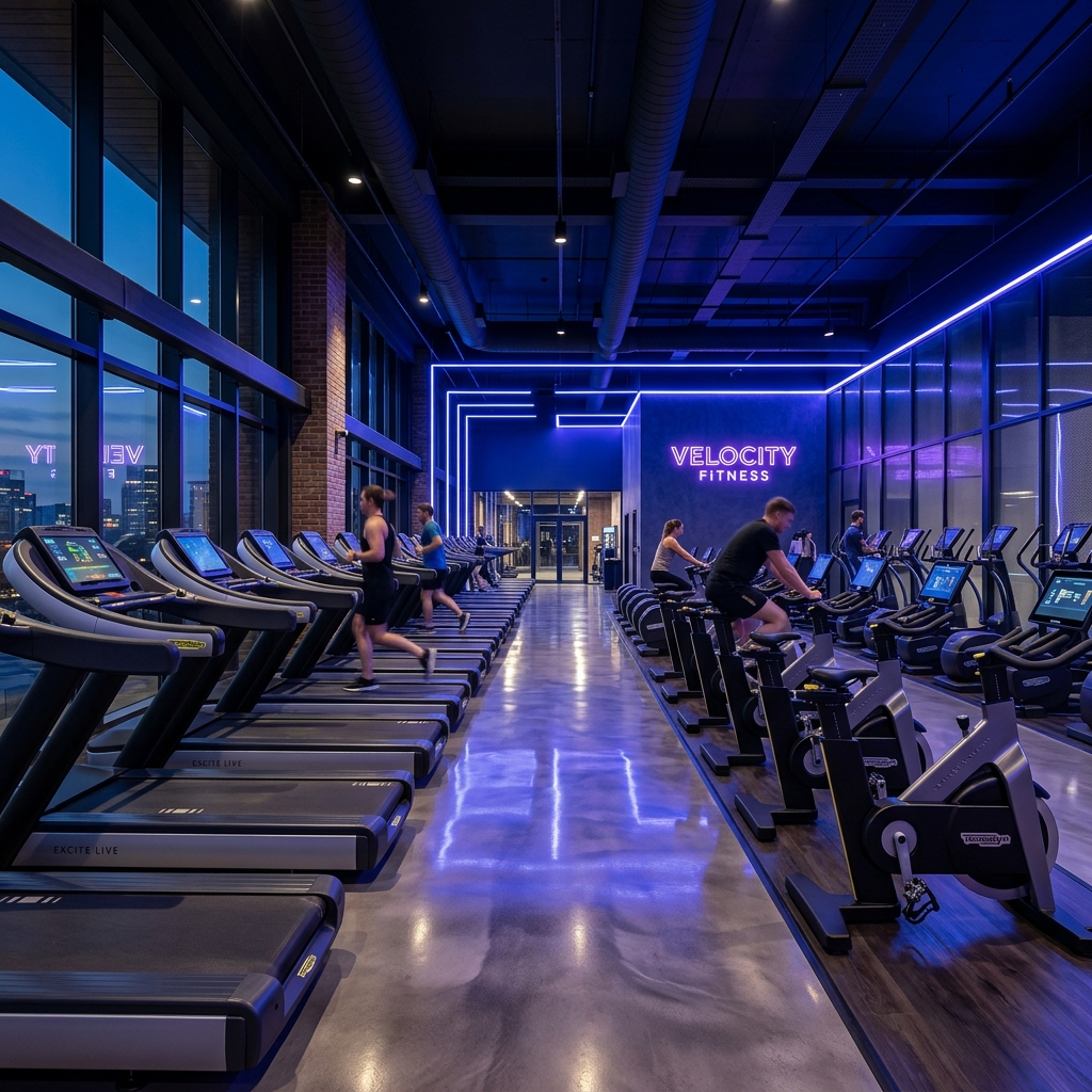 Cardio Zone Mockup