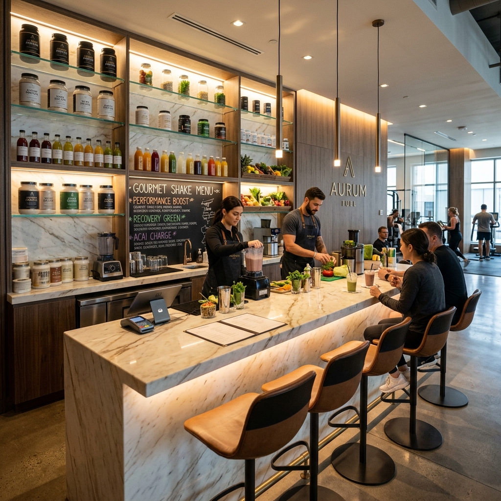 Juice Bar Mockup